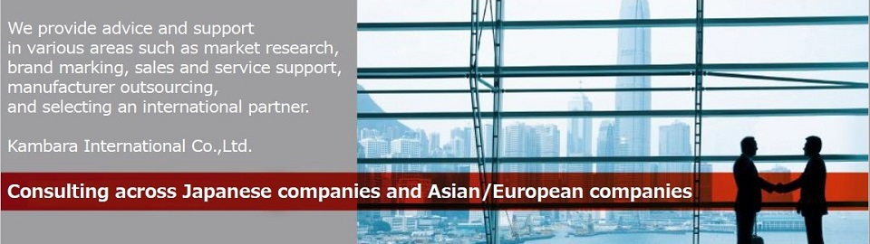 Consulting across Japanese companies and China/Asia companies